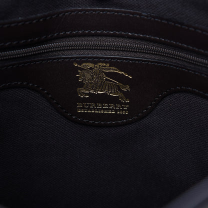 Burberry Haymarket Check Small Onslow Tote Chocolate 8 of 11