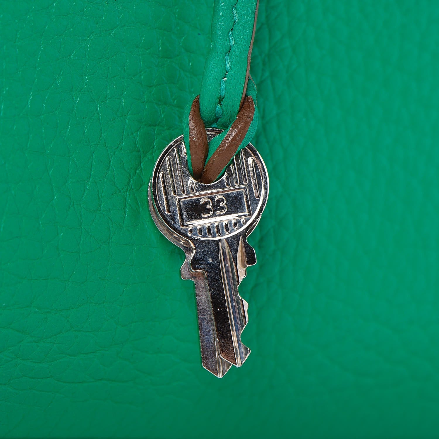 Hermes Taurillon Clemence Birkin 35 Menthe 21 of 36