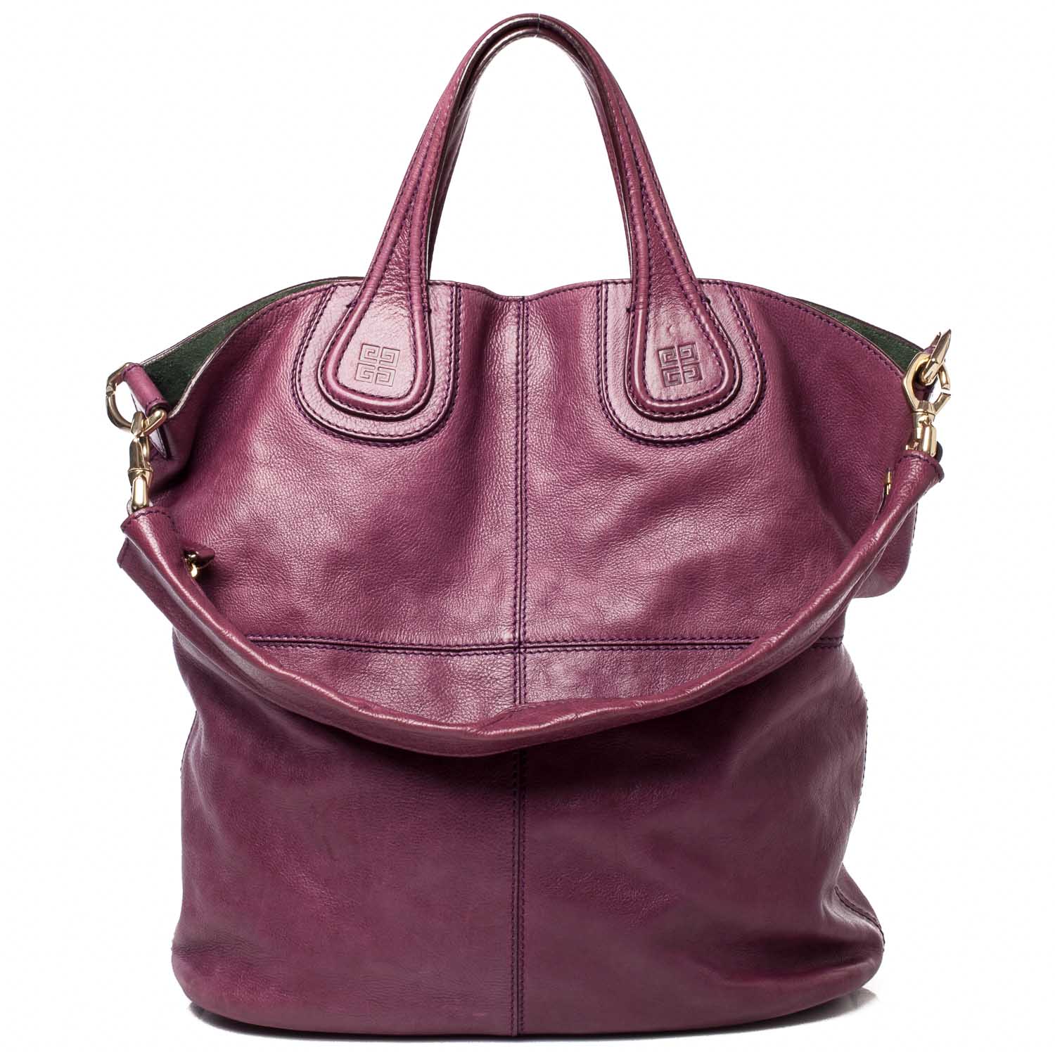Givenchy Lambskin North South Nightingale Aubergine 1 of 9