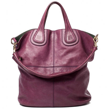 Givenchy Lambskin North South Nightingale Aubergine 1 of 9