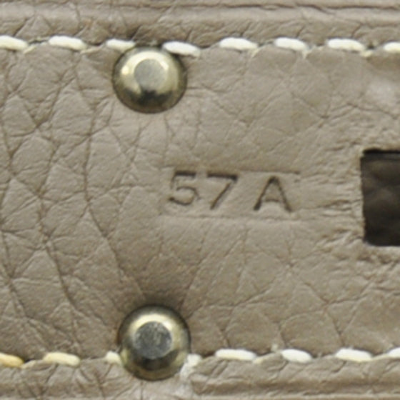 Taurillon Clemence JPG Birkin 42 Etoupe