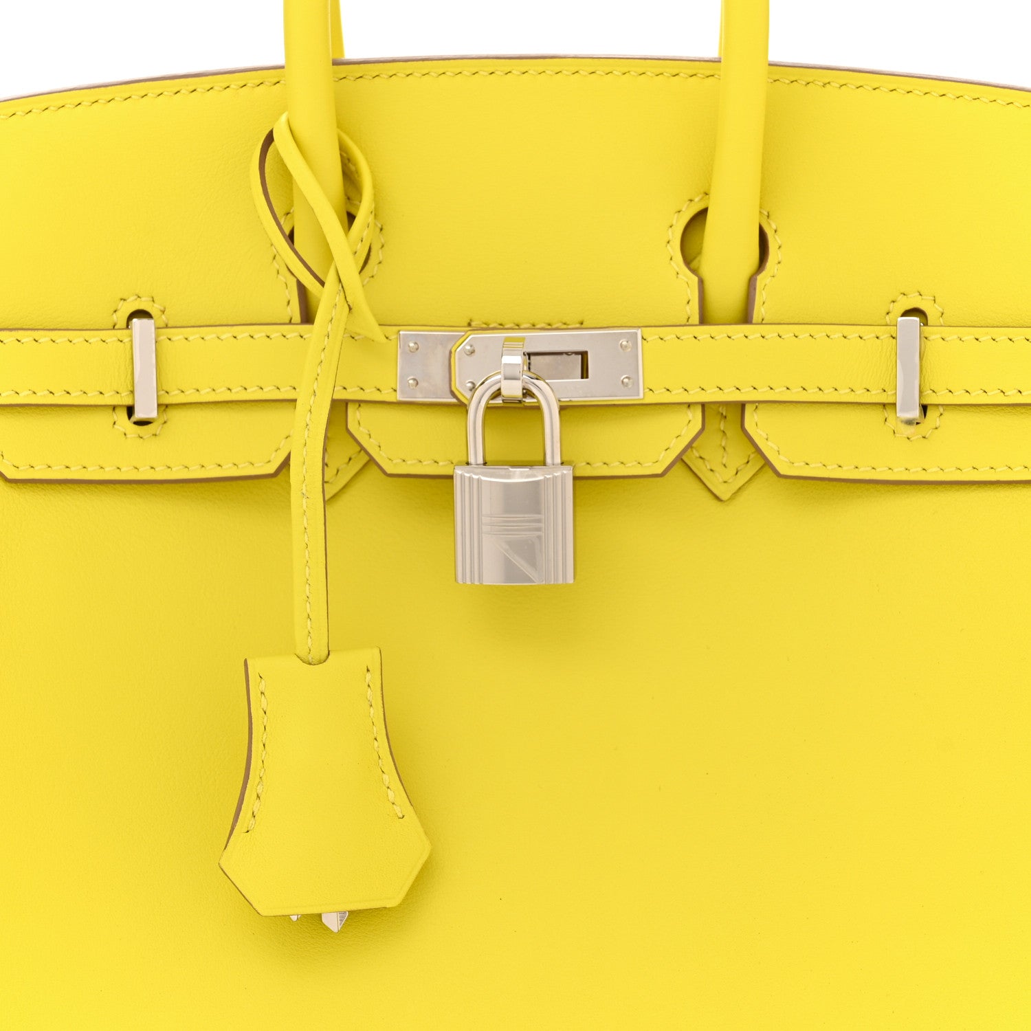 Hermes Swift Birkin 25 Lime 8 of 11