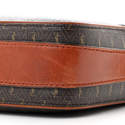 Saint Laurent Canvas Smooth Calfskin Le Monogramme Camera Bag Chestnut 10 of 19
