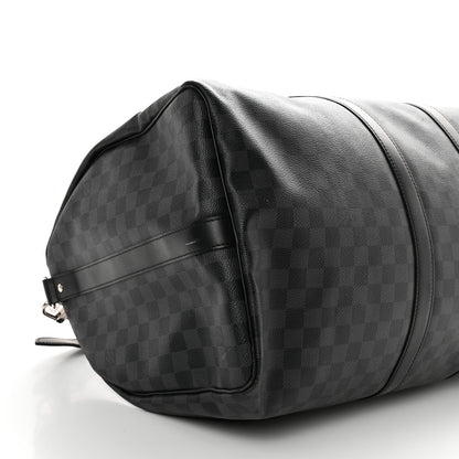 Louis Vuitton Damier Graphite Keepall Bandouliere 55 8 of 25