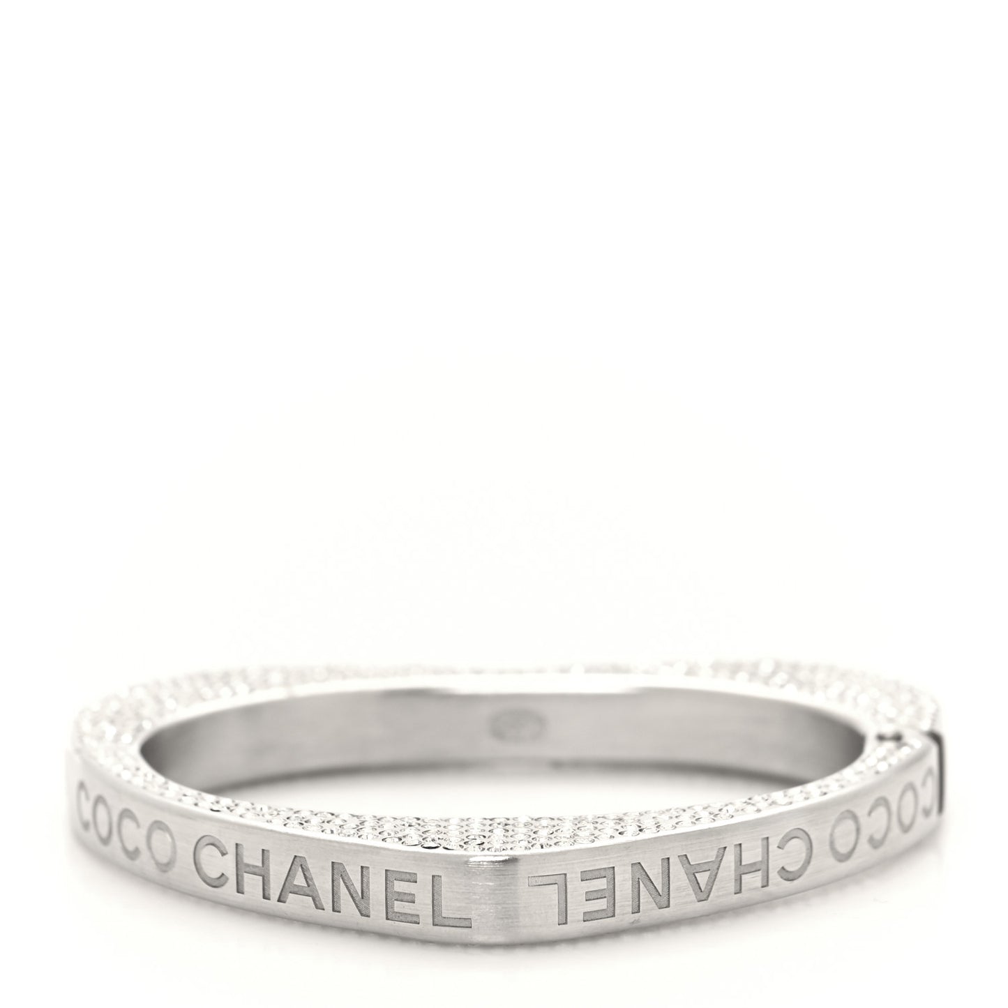 Swarovski Crystal Heart Bracelet Silver