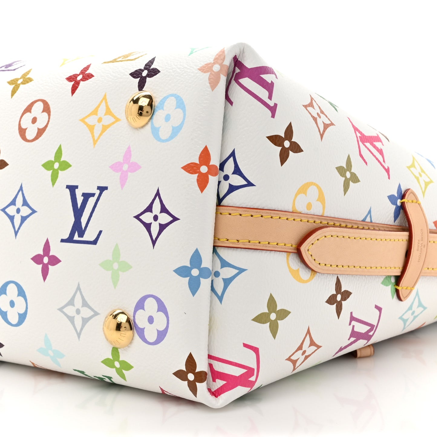 LV X TM Monogram Multicolor CarryAll PM White