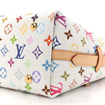 Louis Vuitton LV X TM Monogram Multicolor CarryAll PM White 9 of 10