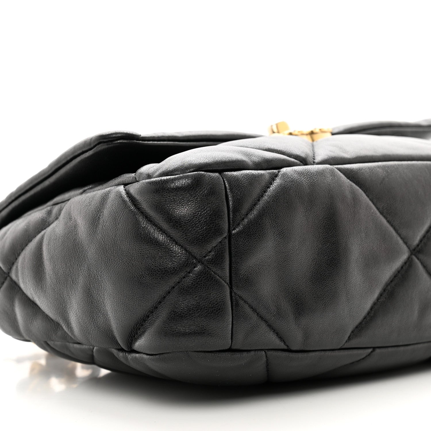 Chanel Lambskin Quilted Medium Chanel 19 Flap Black 8 of 10