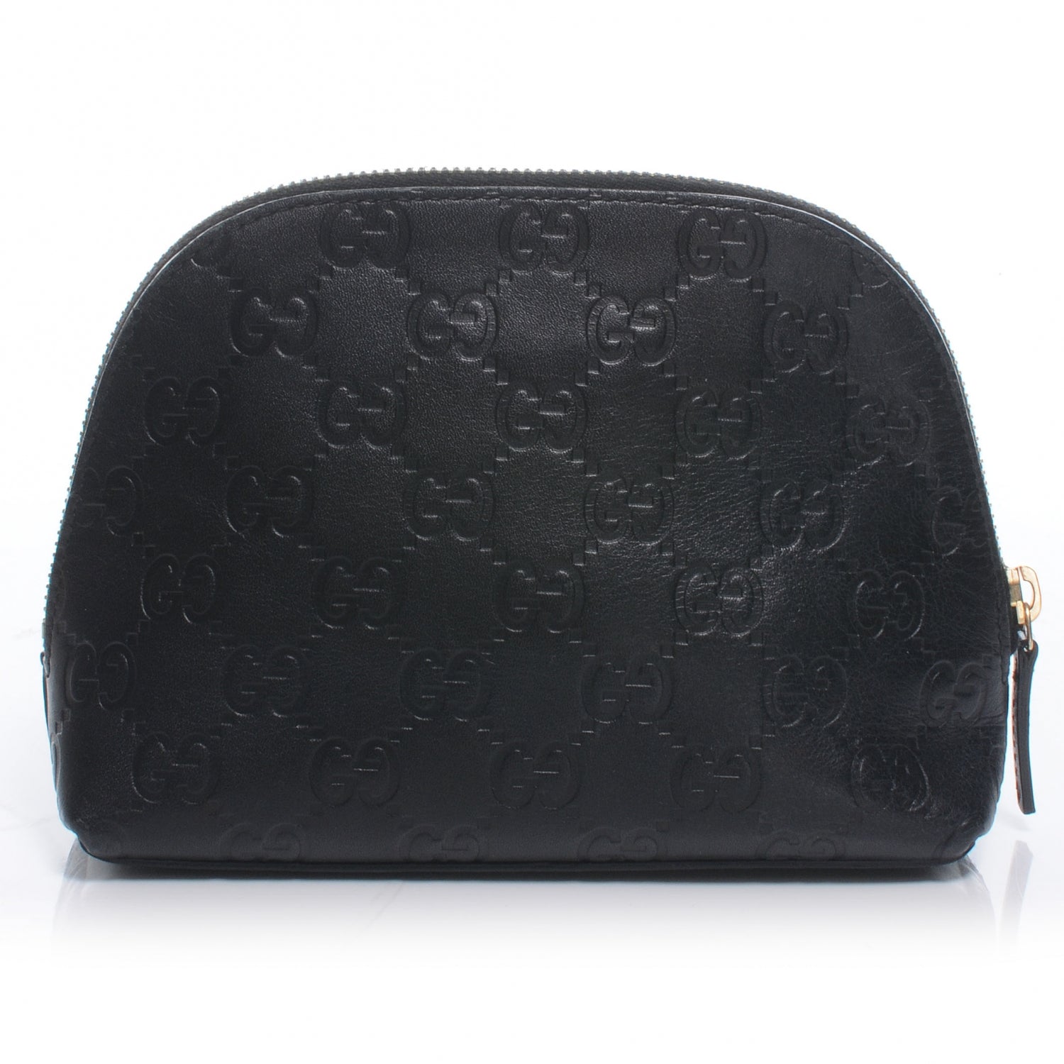 Gucci Guccissima GG Cosmetic Case Black 1 of 7