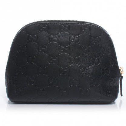 Gucci Guccissima GG Cosmetic Case Black 1 of 7