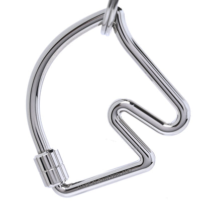 Hermes Palladium Cheval Key Ring 3 of 5