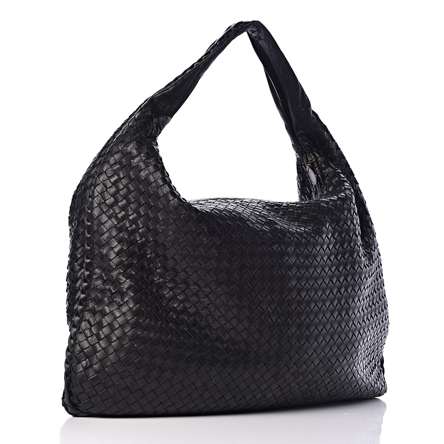 Bottega Veneta Nappa Intrecciato Maxi Veneta Hobo Black 3 of 18