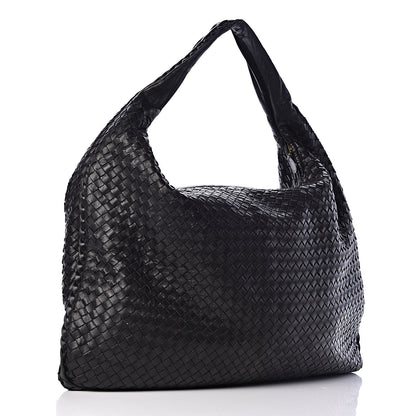 Bottega Veneta Nappa Intrecciato Maxi Veneta Hobo Black 3 of 18