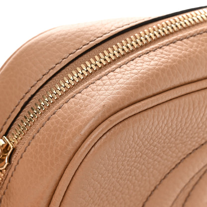 Gucci Pebbled Calfskin Small Soho Disco Bag Camelia 12 of 14