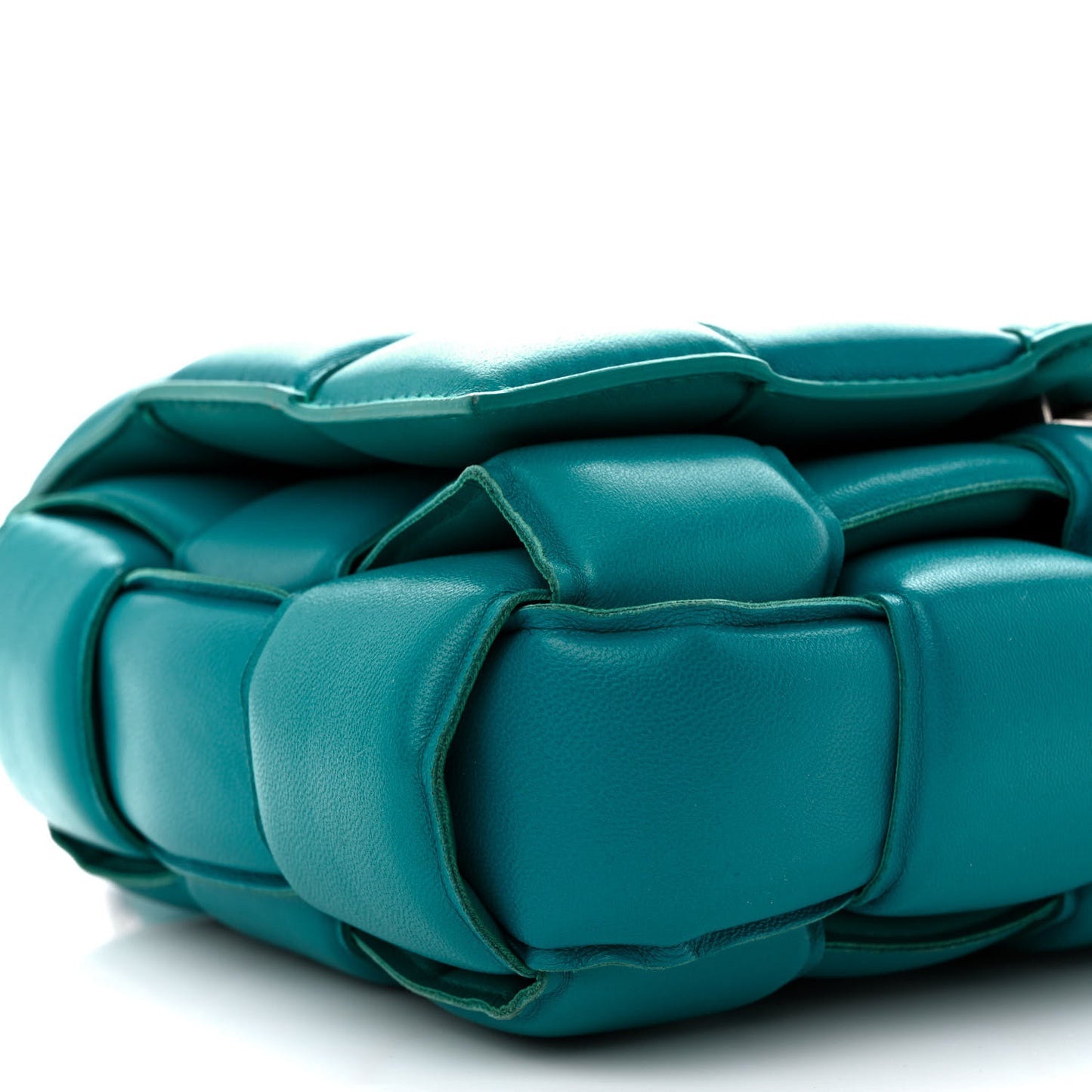 Nappa Maxi Intreccio Padded Cassette Crossbody Bag Blaster