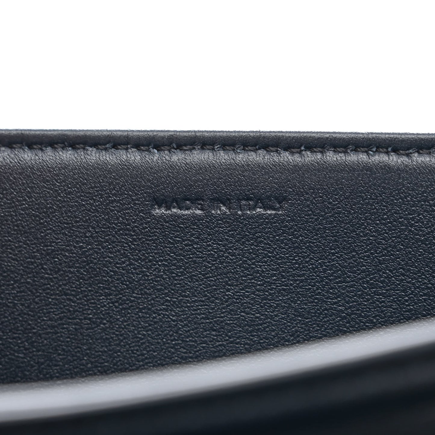 Lizard Medium Triomphe Navy Blue