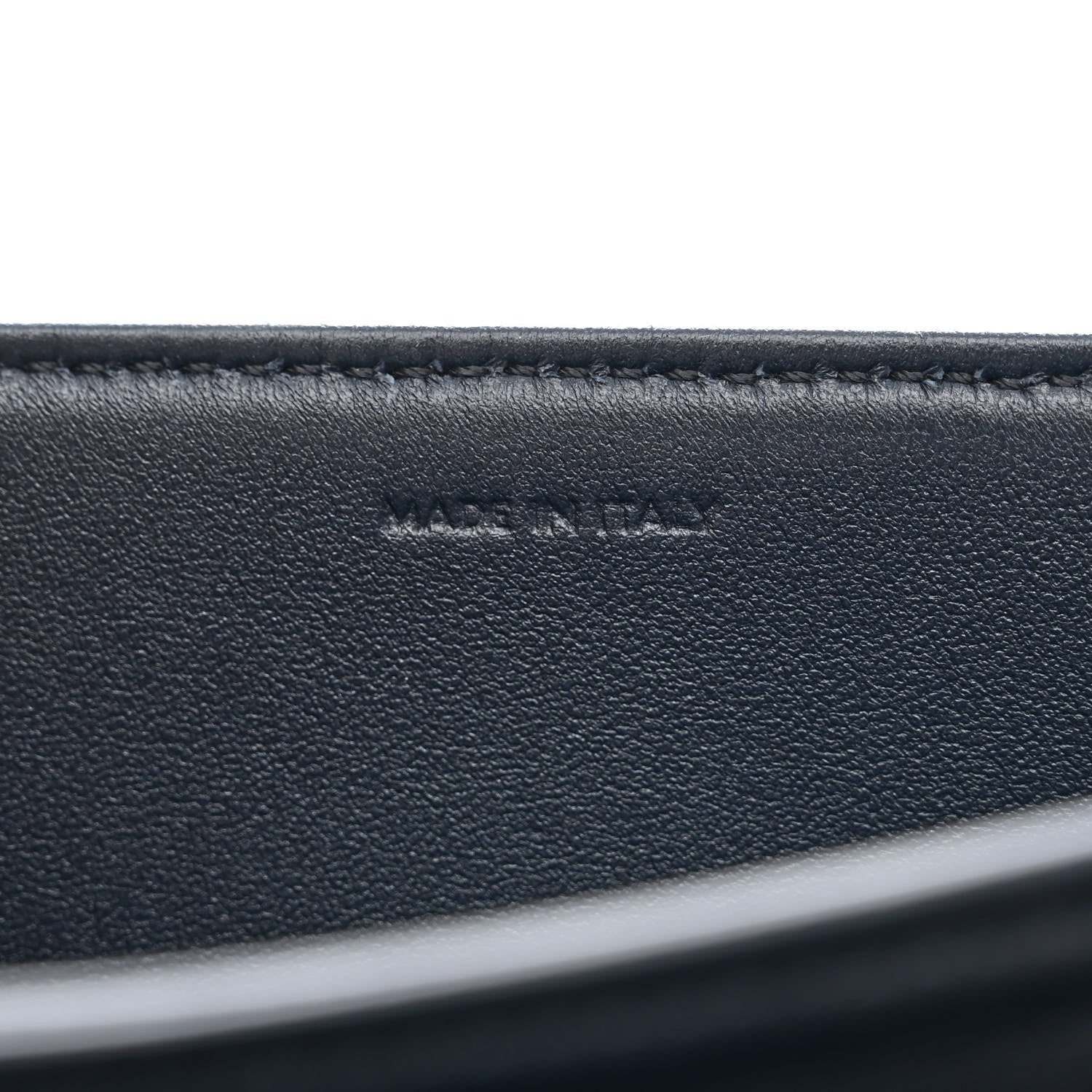 Celine Lizard Medium Triomphe Navy Blue 7 of 15