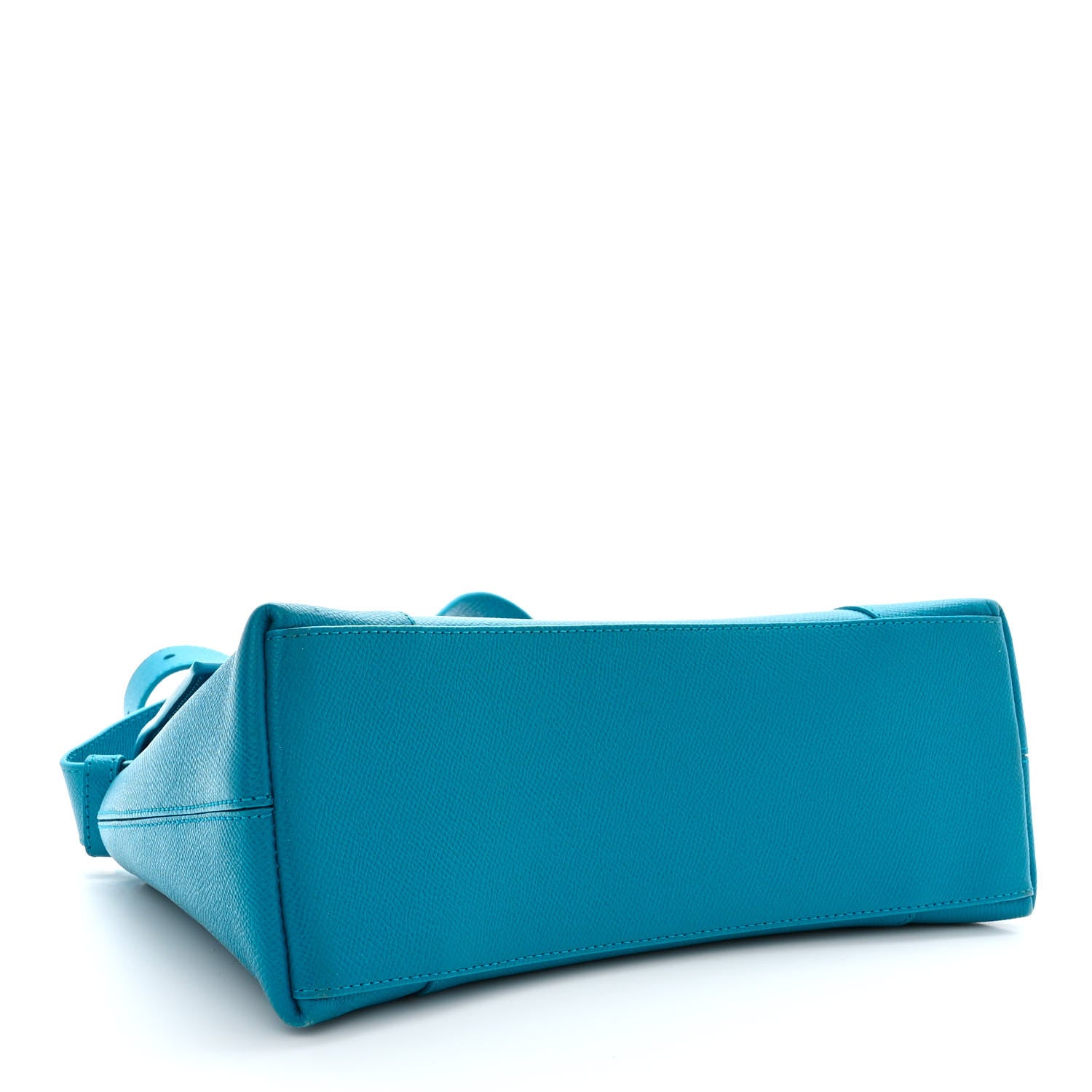 Balenciaga Grained Calfskin Small Downtown Shoulder Bag Turquoise 4 of 15