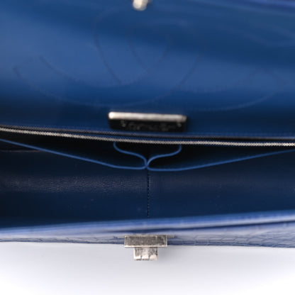 Chanel Alligator 2.55 Reissue 227 Flap Blue 5 of 10
