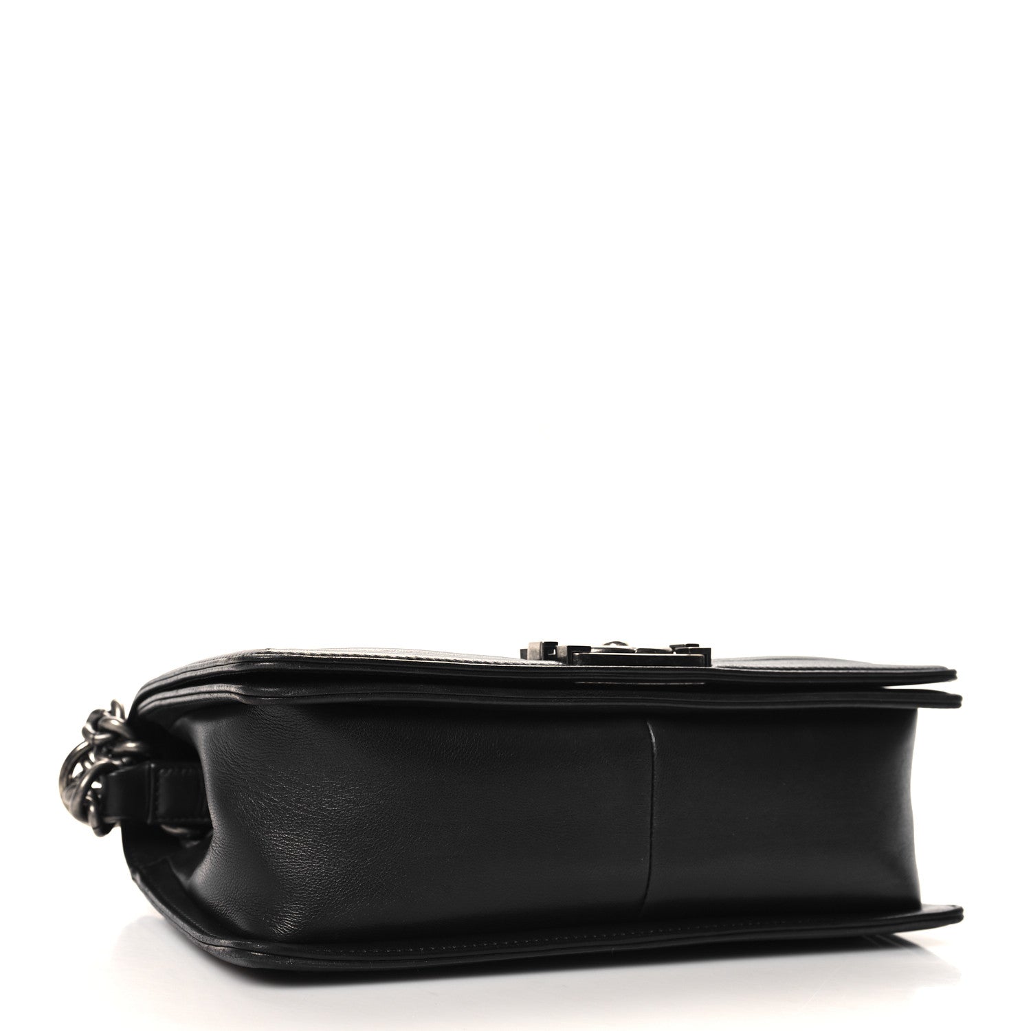 Chanel Lambskin Quilted Medium Boy Flap Black 4 of 10