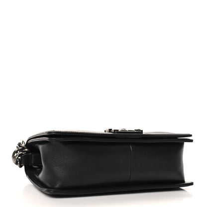 Chanel Lambskin Quilted Medium Boy Flap Black 4 of 10
