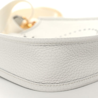 Hermes Taurillon Clemence Amazone Evelyne TPM New White 9 of 11