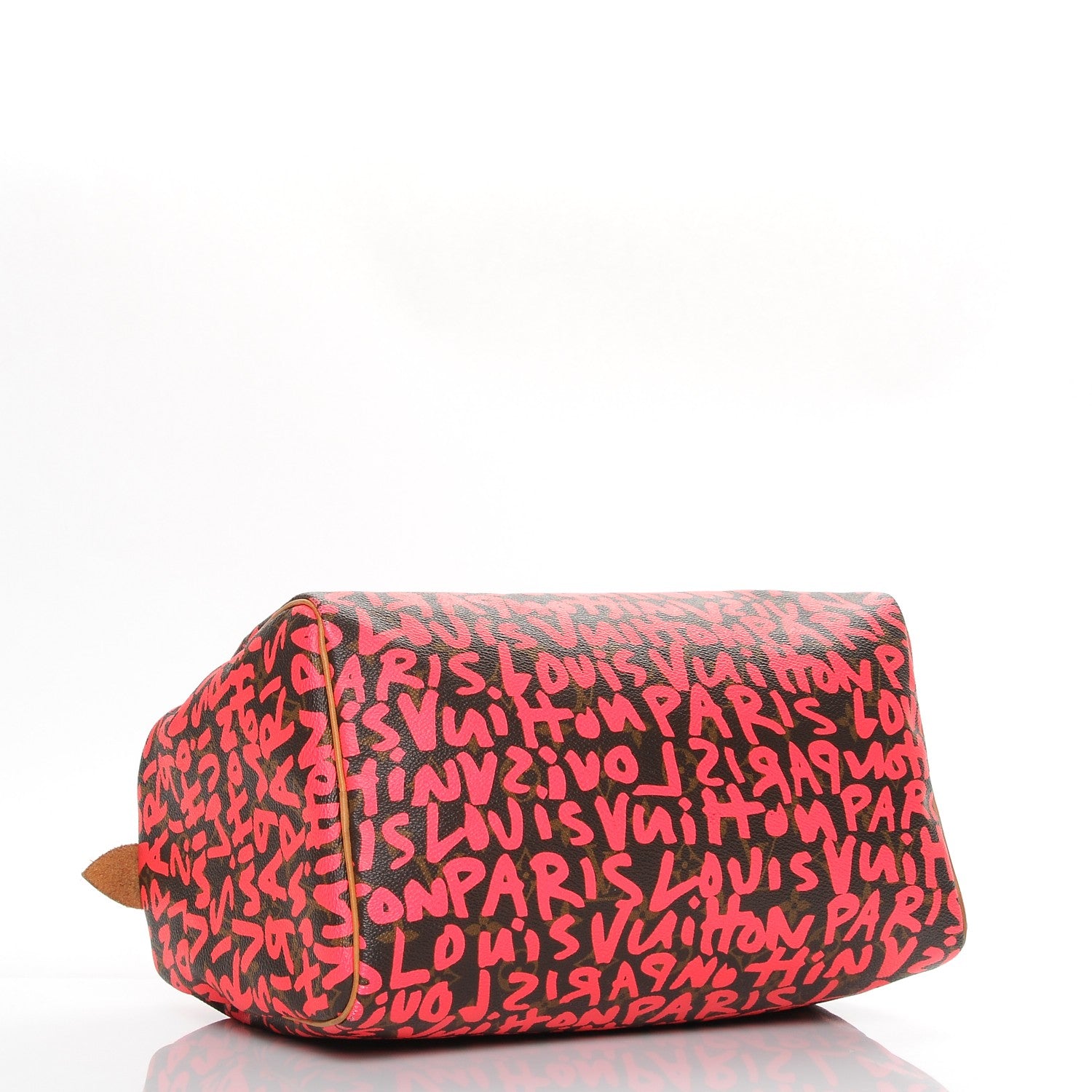 Louis Vuitton Monogram Graffiti Speedy 30 Fuchsia 4 of 14