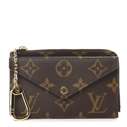 Louis Vuitton Monogram Recto Verso Card Holder Black 1 of 7