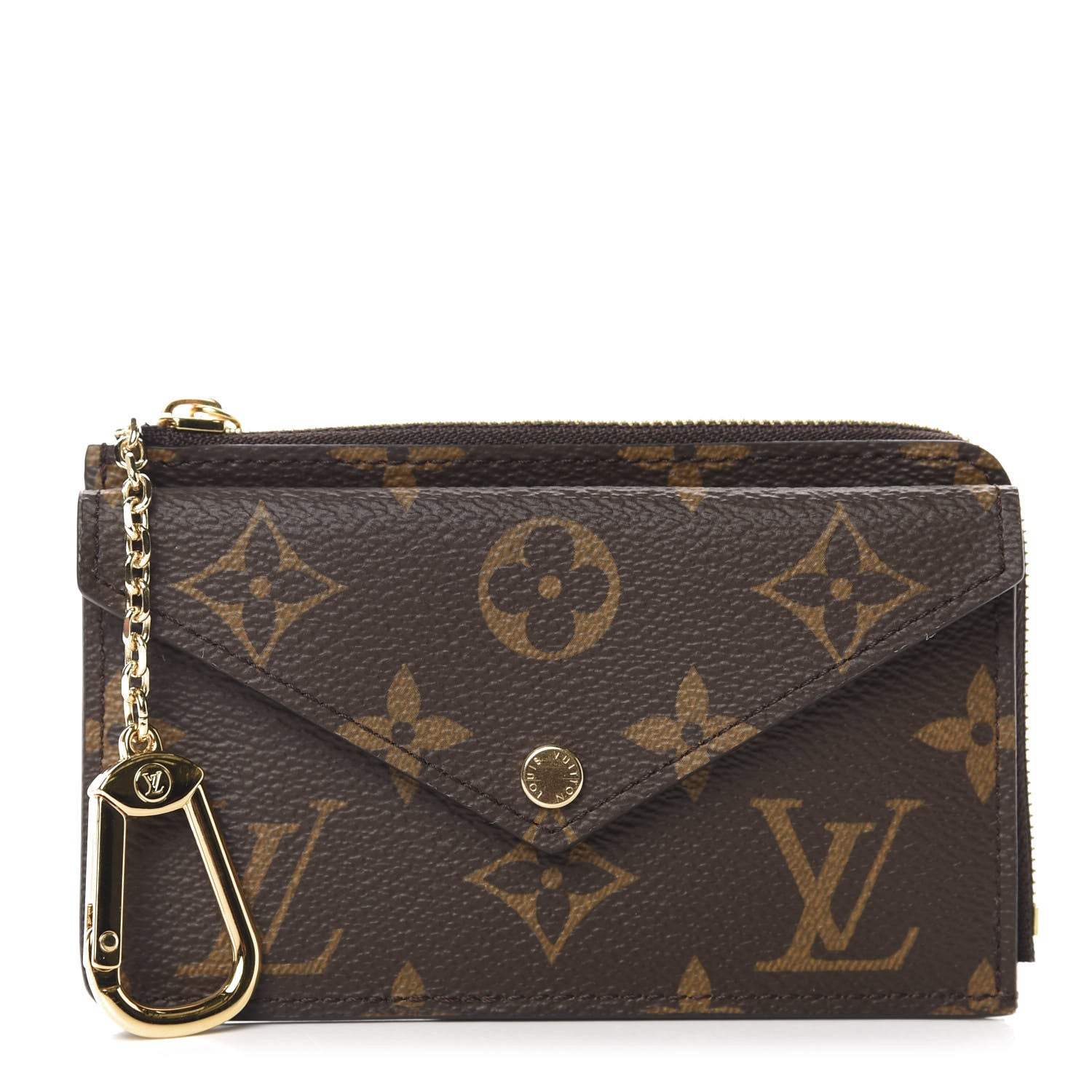Louis Vuitton Monogram Recto Verso Card Holder Black 1 of 7