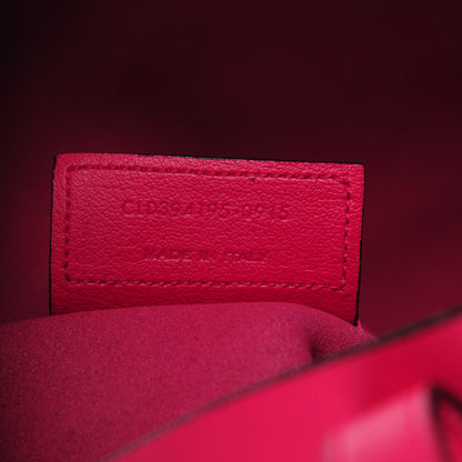 Saint Laurent Calfskin Large Shopping Tote Fuchsia 8 of 8