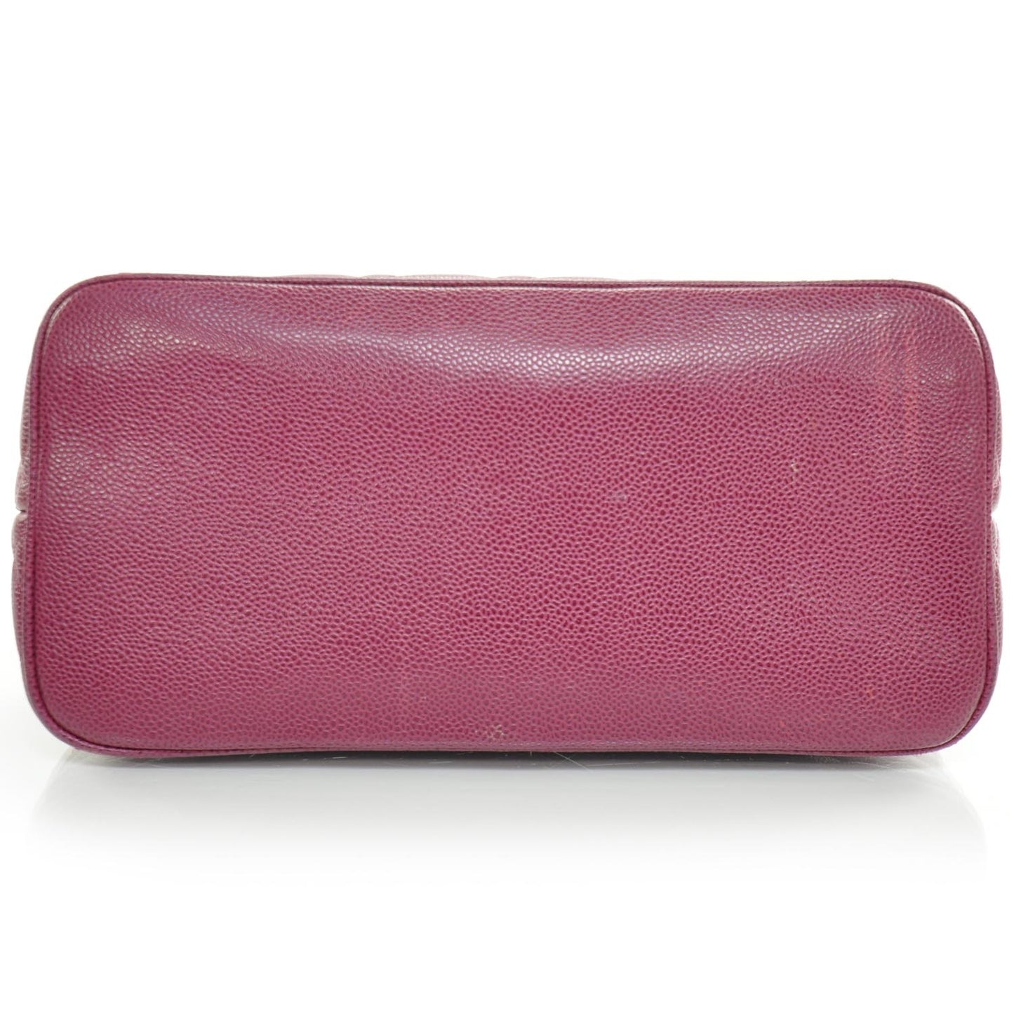Caviar Medallion CC Tote Fuchsia GHW