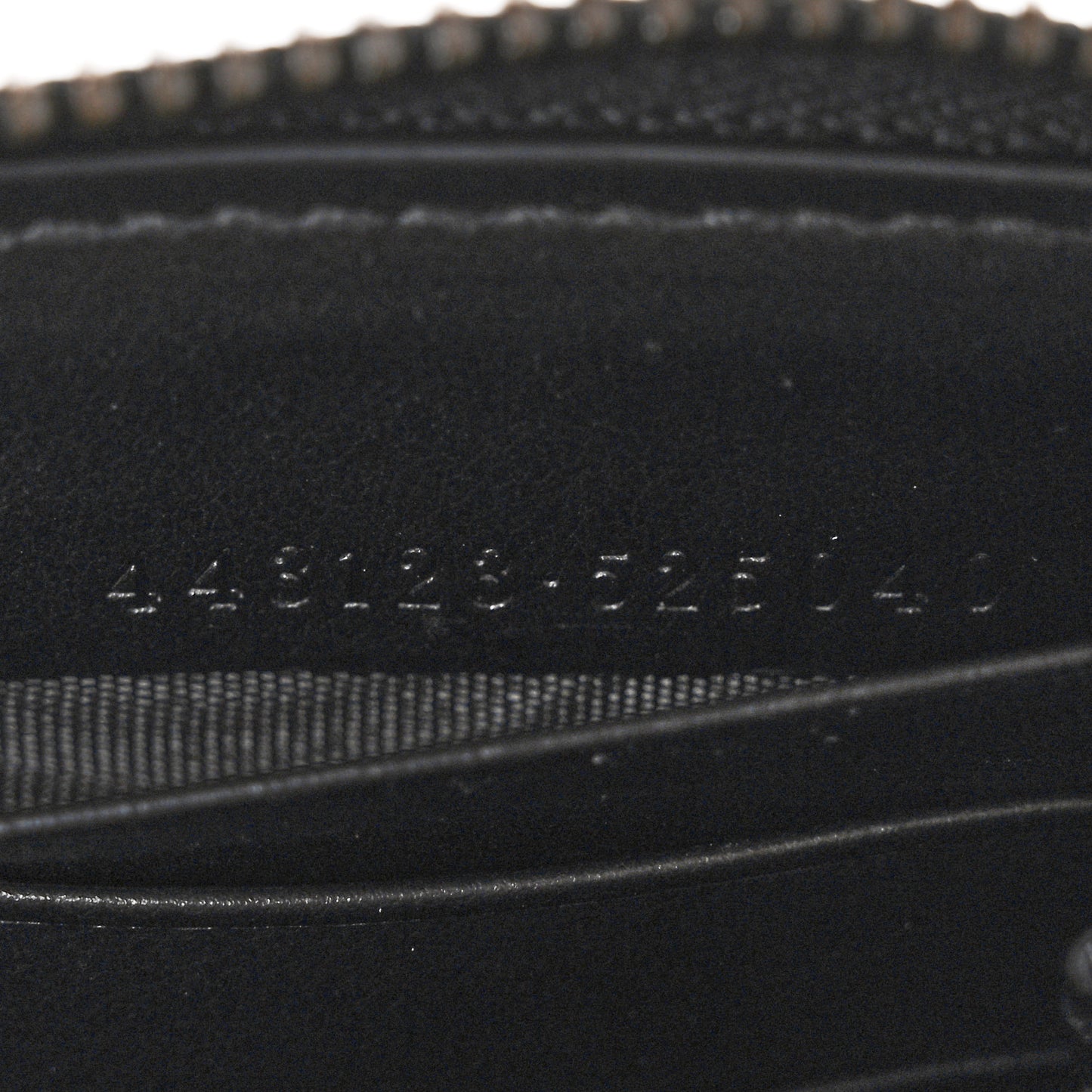 Calfskin Matelasse GG Marmont Zip Around Organizer Wallet Black