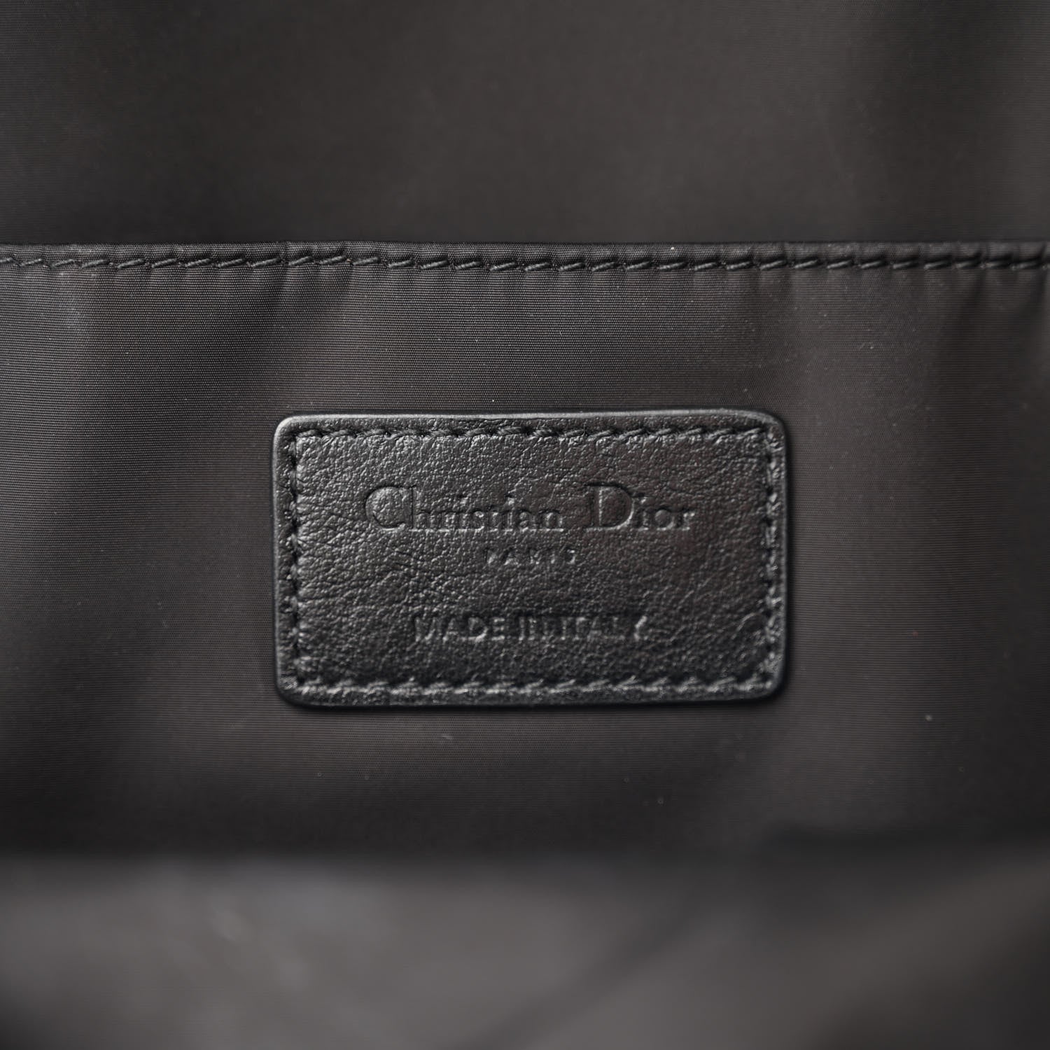 Christian Dior Nylon Technical Fabric Diortravel Backpack Blue 6 of 12