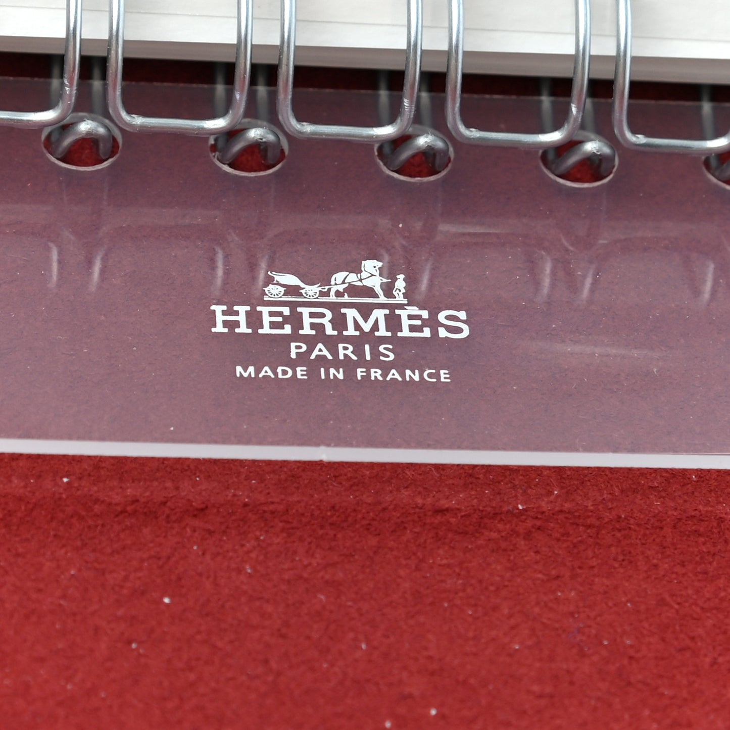 Togo Ulysse MM Notebook Cover Rouge Grenat