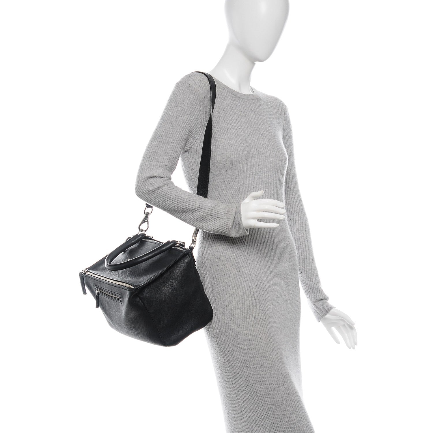 Givenchy Sugar Goatskin Medium Pandora Black 2 of 8