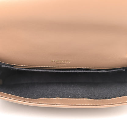 Burberry Lambskin Quilted Small Lola Bag Camel 4 of 8