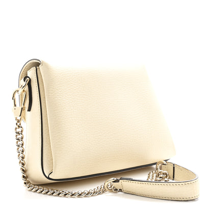 Gucci Dollar Calfskin Interlocking G Crossbody Bag Mystic White 3 of 13