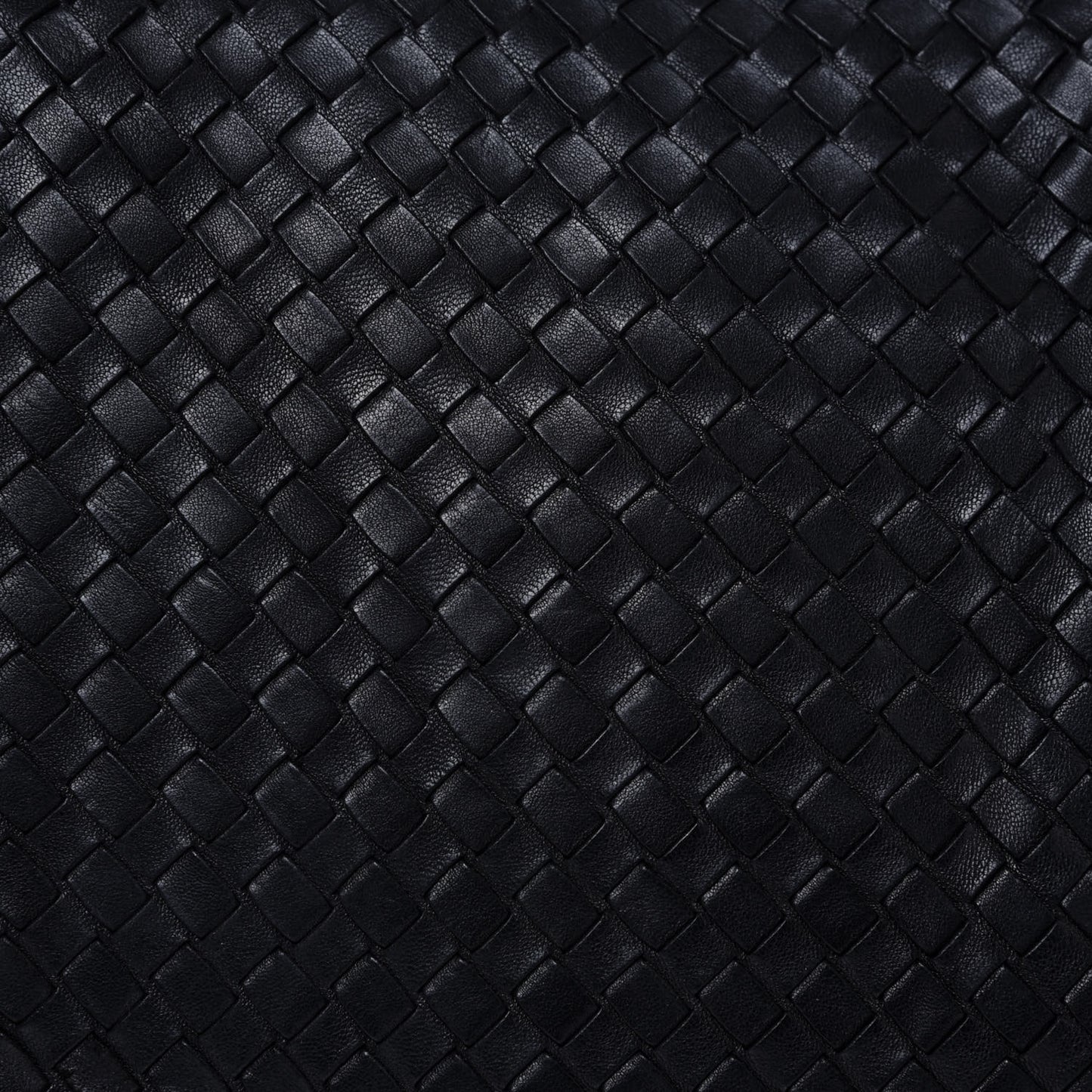Nappa Intrecciato Large Veneta Hobo Black