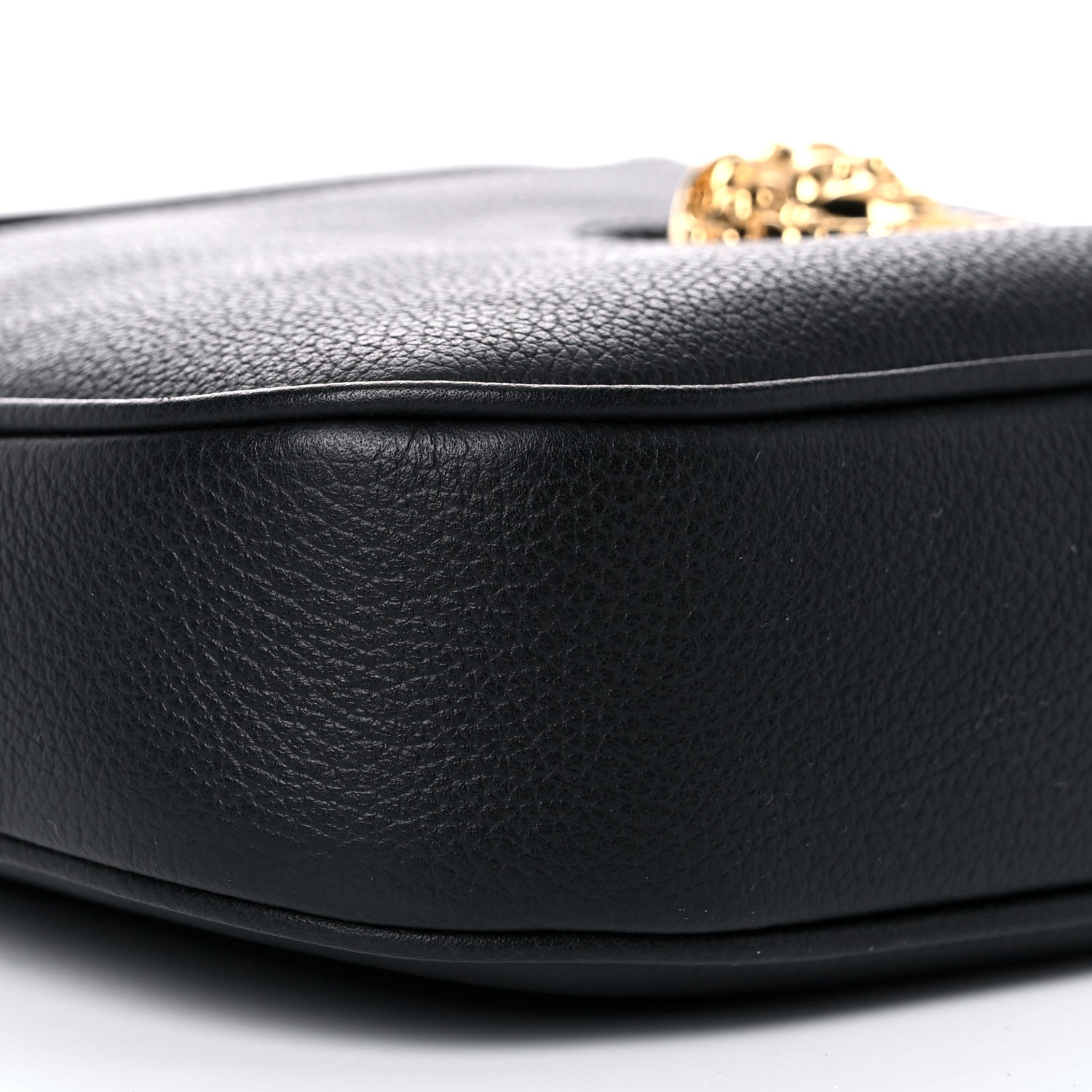 Versace Calfskin La Medusa Small Hobo Crossbody Black 8 of 9