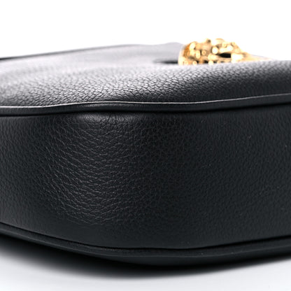 Versace Calfskin La Medusa Small Hobo Crossbody Black 8 of 9