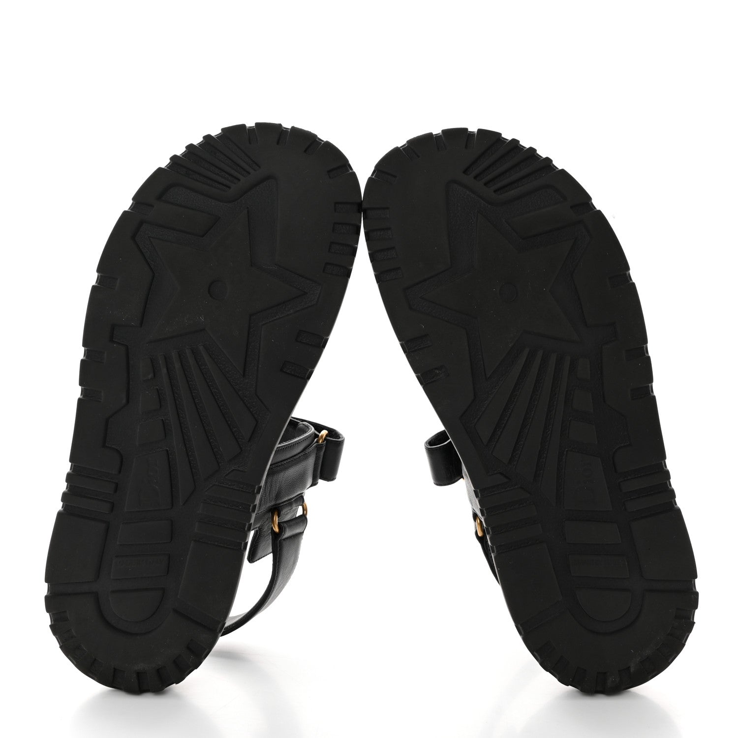 Christian Dior Lambskin Dioract 10mm Sandals 39.5 Black 5 of 11