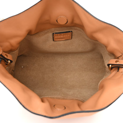 Loewe Calfskin Mini Flamenco Knot Clutch Warm Desert 5 of 13