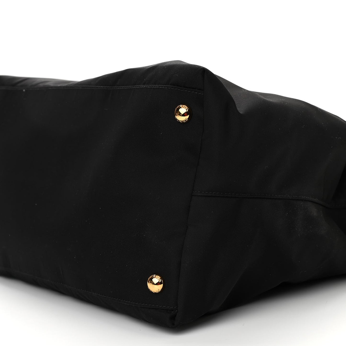 Tessuto Nylon Saffiano Tote Black