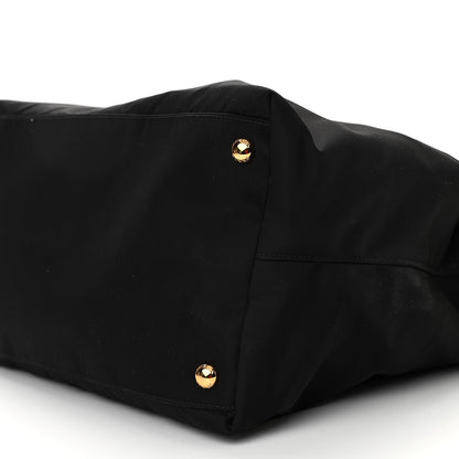 Prada Tessuto Nylon Saffiano Tote Black 5 of 11