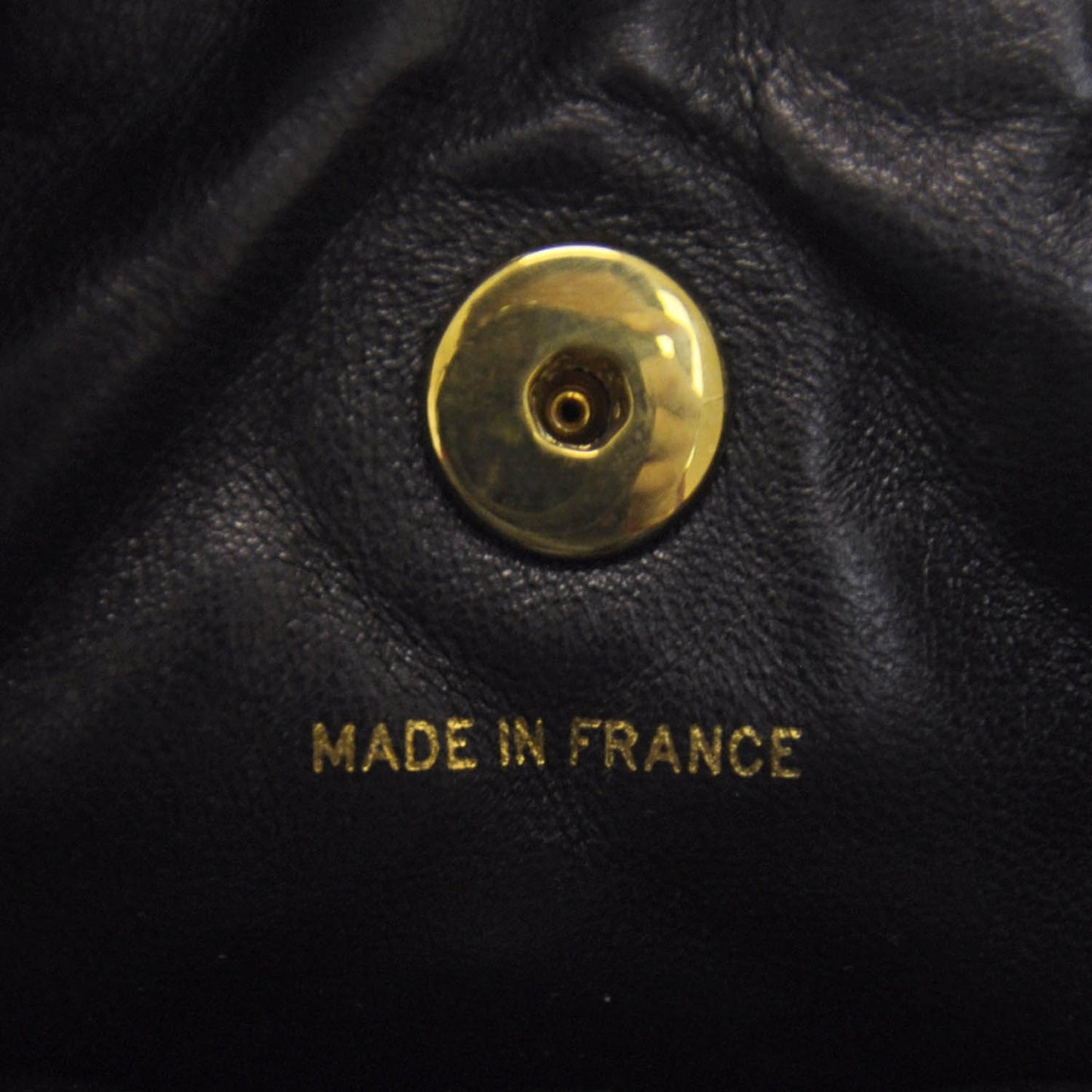 Lambskin Quilted Backpack Black