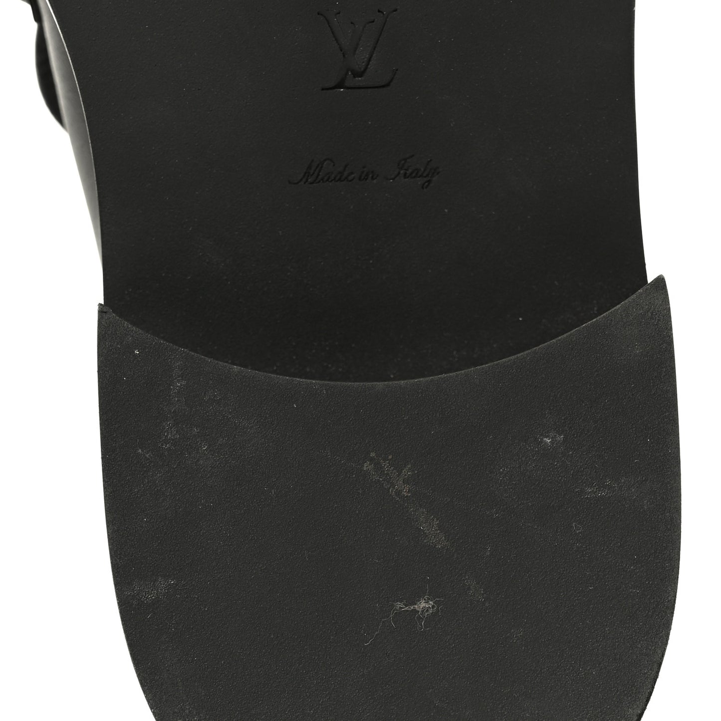 Calfskin Oversized Chain Academy Loafers 40 Black