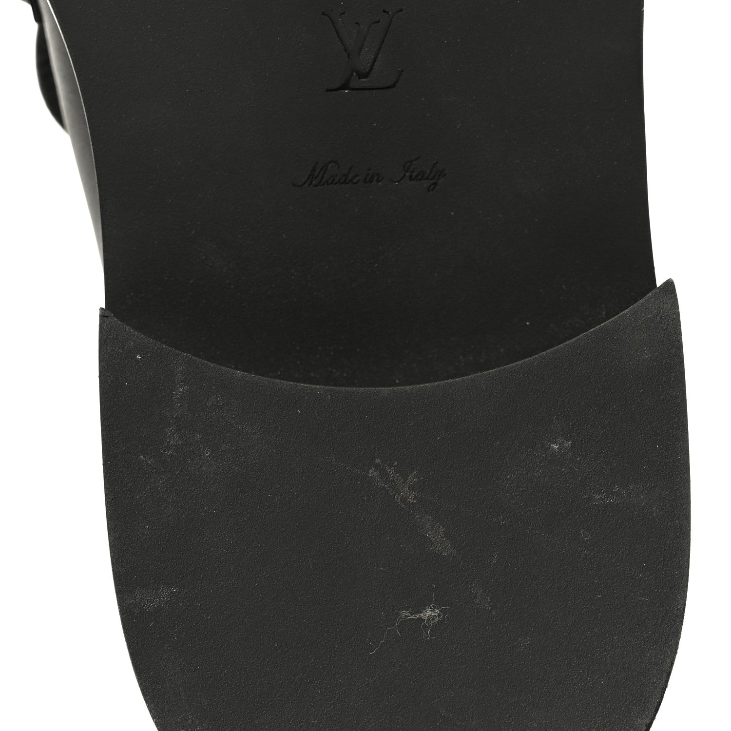 Louis Vuitton Calfskin Oversized Chain Academy Loafers 40 Black 9 of 9