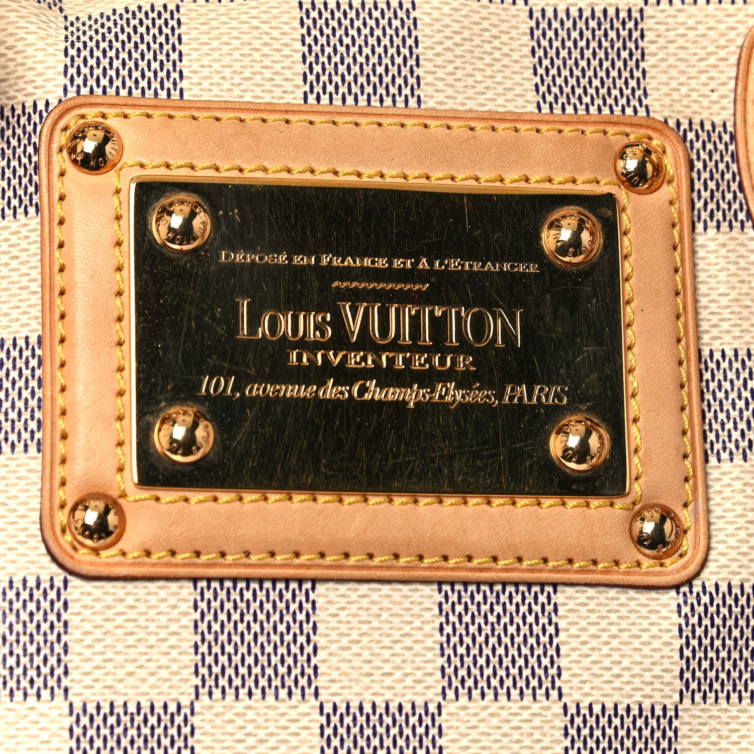 Louis Vuitton Damier Azur Berkeley 21 of 22