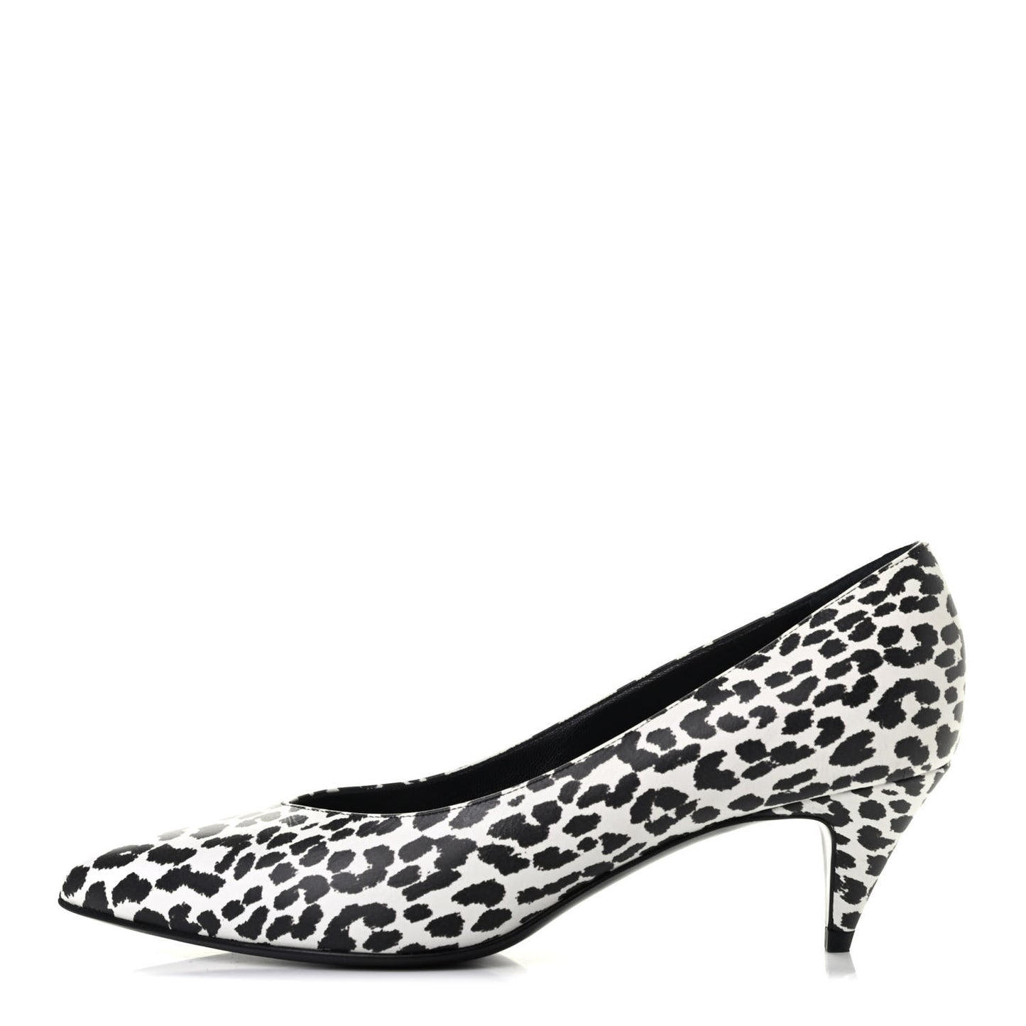 Soft Calfskin Baby Cat Paris 50 Pumps 37 Bianco White Black