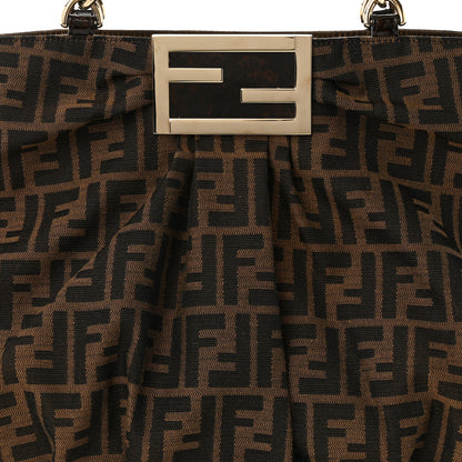 Fendi Zucca Mia Tote Tobacco 10 of 12